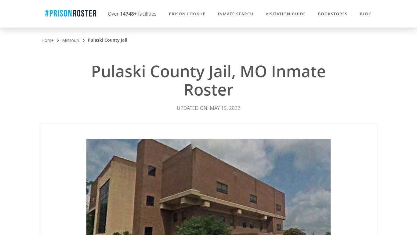 Pulaski County Jail, MO Inmate Roster - Prisonroster